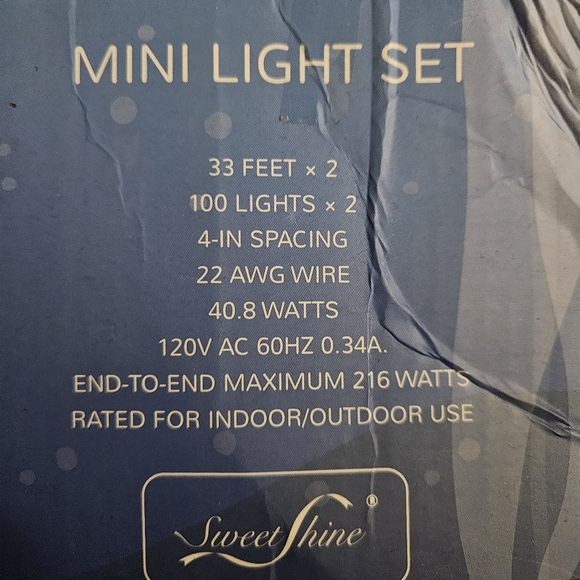 200 Green String Lights - Picture 2 of 5